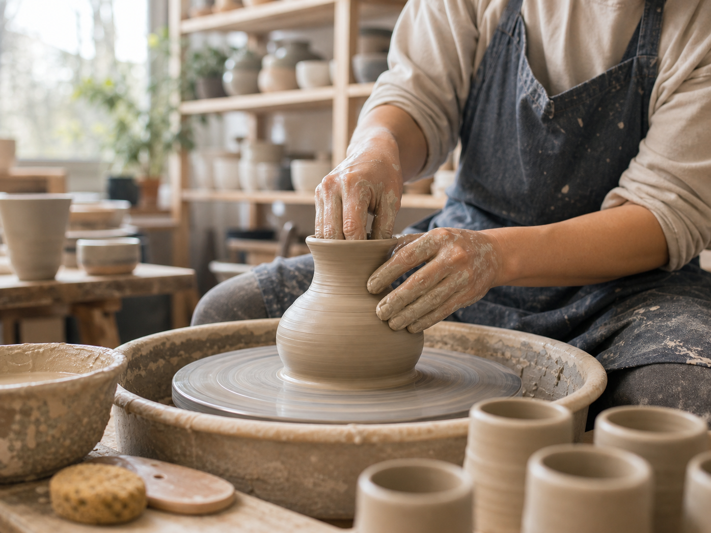 陶芸体験PRの制作イメージ